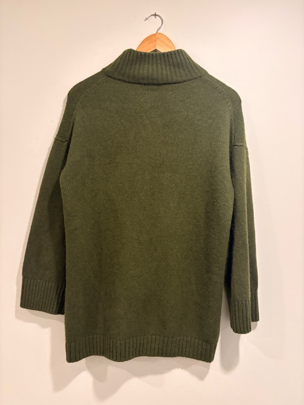 Sezane Paulie Dress Perfect Green M - Picture 6 of 13